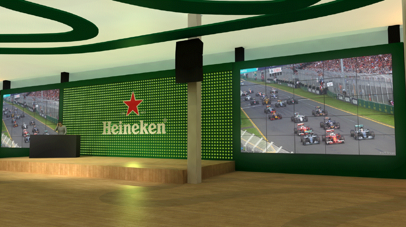 Heineken – espaço em Interlagos durante GP Brasil de F1 / Seguro de Eventos