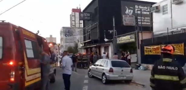 Mezanino desaba e fere participantes de evento infantil em Santo André (SP)